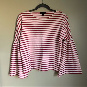 JCREW Bell Sleeve Shirt
